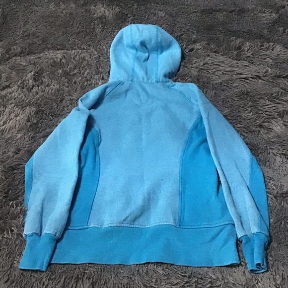 2 Lululemon EUC Hoodie Lot: Purple & Blue Stripe Sz 6. - Picture 8 of 15